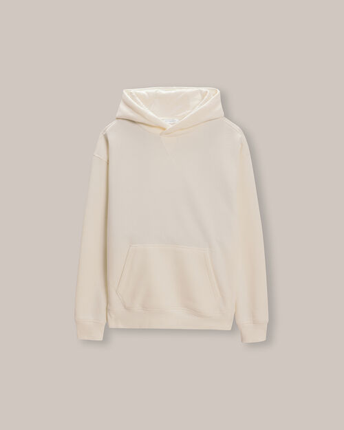 Sudadera Hoodie Relax Blanca